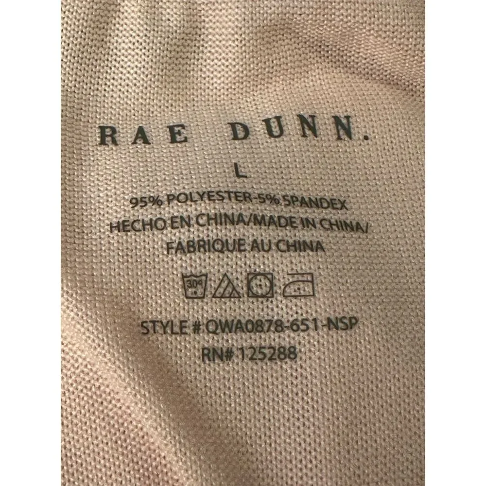 Rae Dunn "Be Kind" Women's Loungewear Set Leopard Print Size L - Picture 6 of 8